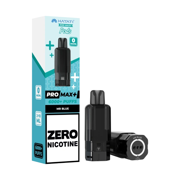 Mr Blue Hayati Pro Max Plus 6000 Prefilled Pod Zero Nicotine